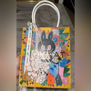 Authentic Exclusive MOYNAT x KASING LUNG - Bag Charm - BLACK (Tote Bag Included)